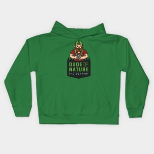 Dude Of Nature Photography Kids Hoodie